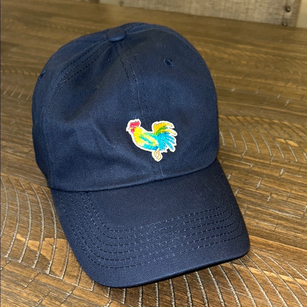 CHUBBIES "ROOSTER" NAVY ADJUSTABLE BASEBALL HAT UNISEX